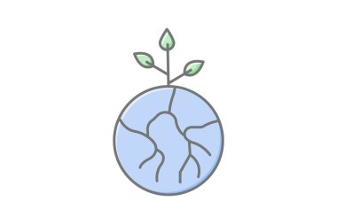 Kökleri, vektörü, pikseli mükemmel, illüstratör dosyasıyla