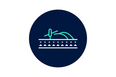 Araçlarla Alan, vektör, piksel mükemmel, resimleyici dosyası