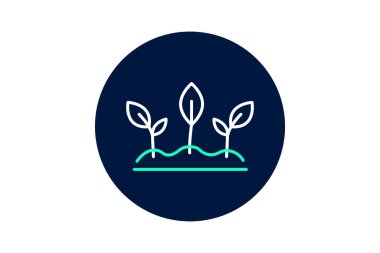 Filizlenme bitkileri, vektör, piksel mükemmel, illüstratör dosyası