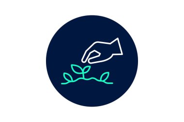 El ekimi tohumları, vektör, piksel mükemmel, illüstratör dosyası