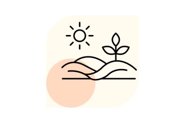 Döllenmiş Toprak, vektör, piksel mükemmel, illüstratör dosyası