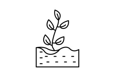 Bereketli Toprak Hatları, vektör, piksel mükemmel, illüstratör dosyası