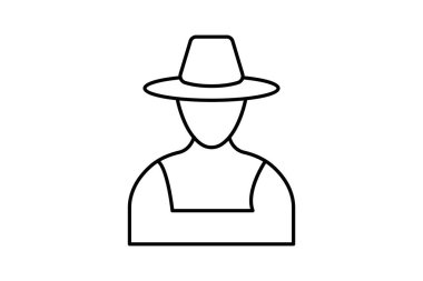 Hay In Sunset, vektör, piksel mükemmel, illüstratör dosyası