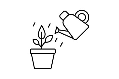 Sabah Sulama, vektör, piksel mükemmel, illüstratör dosyası