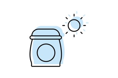 Güneş Işığında Silage, vektör, piksel mükemmel, illüstratör dosyası