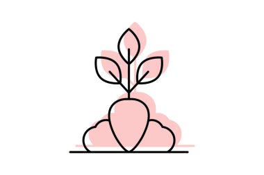 Sağlıklı Ekinler, vektör, piksel mükemmel, çizer dosyası