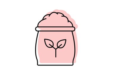 Gübre Yığını Buharı, vektör, piksel mükemmel, illüstratör dosyası