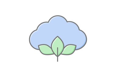 Pamuk Alan Esintisi, vektör, piksel mükemmel, illüstratör dosyası