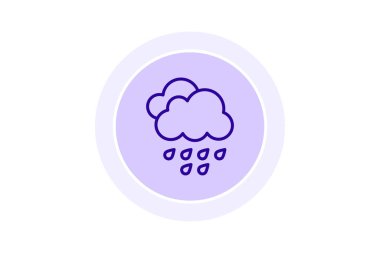 Yağmurla beslenen arazi, vektör, piksel mükemmel, illüstratör dosyası