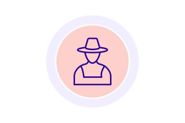 Hay In Sunset, vektör, piksel mükemmel, illüstratör dosyası