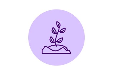 Filizlenen Yaşam, vektör, piksel mükemmel, illüstratör dosyası