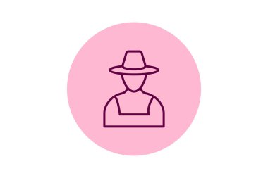 Hay In Sunset, vektör, piksel mükemmel, illüstratör dosyası