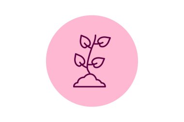 Taze fidan, vektör, piksel mükemmel, illüstratör dosyası