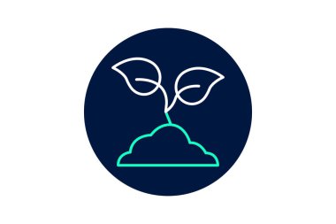 Filizlenen Umut, vektör, piksel mükemmel, illüstratör dosyası