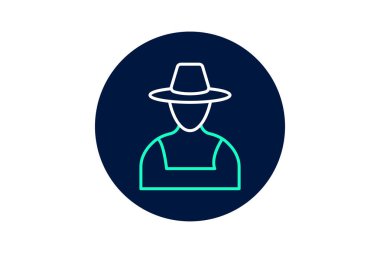 Hay In Sunset, vektör, piksel mükemmel, illüstratör dosyası