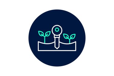 Toprak Tarama Sistemi, vektör, piksel mükemmel, illüstratör dosyası