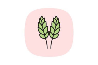 Paddy In Bloom, vektör, piksel mükemmel, illüstratör dosyası