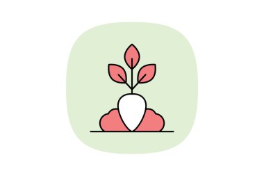 Sağlıklı Ekinler, vektör, piksel mükemmel, çizer dosyası