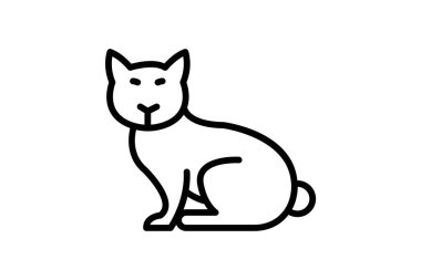 Siyam kedisi, vektör, piksel mükemmel, illüstratör dosyası