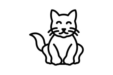 Pers kedisi, vektör, piksel mükemmel, illüstratör dosyası