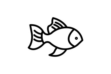 Japon Balığı, vektör, piksel mükemmel, illüstratör dosyası