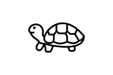 Kaplumbağa, vektör, piksel mükemmel, çizer dosyası