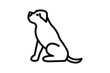 Rottweiler, vektör, piksel mükemmel, illüstratör dosyası
