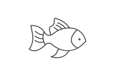 Japon Balığı, vektör, piksel mükemmel, illüstratör dosyası