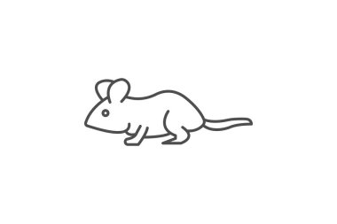 Gerbil, vektör, piksel mükemmel, illüstratör dosyası