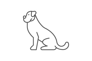 Boxer, vektör, piksel mükemmel, illüstratör dosyası