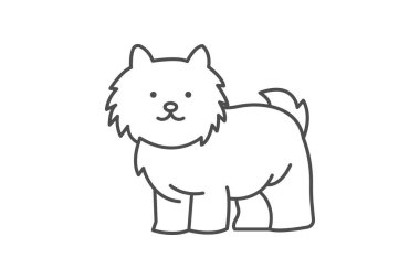 Shih Tzu, vektör, piksel mükemmel, çizer dosyası