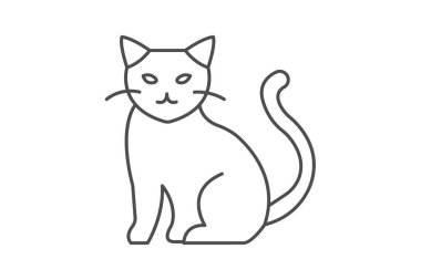 Birman Kedi, vektör, piksel mükemmel, illüstratör dosyası