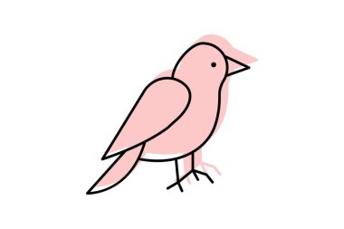 Kanarya, vektör, piksel mükemmel, illüstratör dosyası