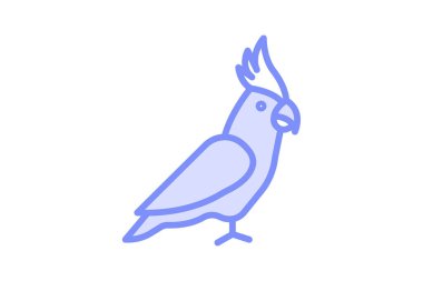 Cockatiel, vektör, piksel mükemmel, illüstratör dosyası