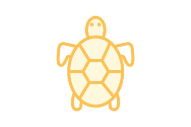 Kaplumbağa, vektör, piksel mükemmel, illüstratör dosyası