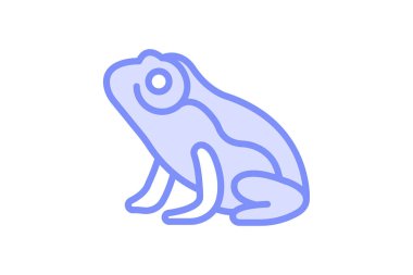 Afrika Cüce Kurbağası, vektör, piksel mükemmel, illüstratör dosyası