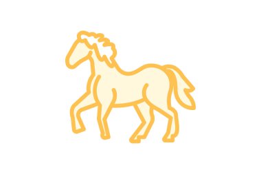 Minyatür At, vektör, piksel mükemmel, illüstratör dosyası