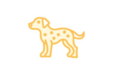 Dalmaçyalı, vektör, piksel mükemmel, illüstratör dosyası