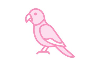 Güneş Conure, vektör, piksel mükemmel, illüstratör dosyası