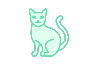 Rus Mavi Kedisi, vektör, piksel mükemmel, illüstratör dosyası