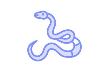 Süt Yılan, vektör, piksel mükemmel, illüstratör dosyası