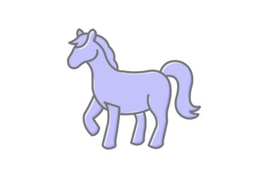 Midilli, vektör, piksel mükemmel, çizer dosyası