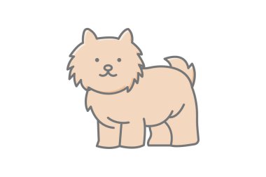 Shih Tzu, vektör, piksel mükemmel, çizer dosyası