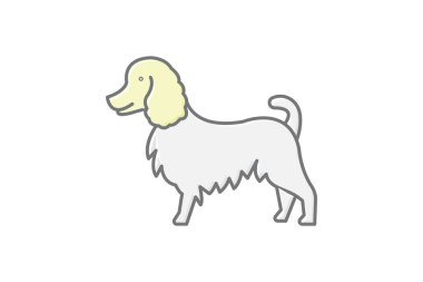 Collie, vektör, piksel mükemmel, illüstratör dosyası