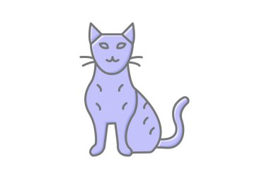 Bengal Kedi, vektör, piksel mükemmel, illüstratör dosyası