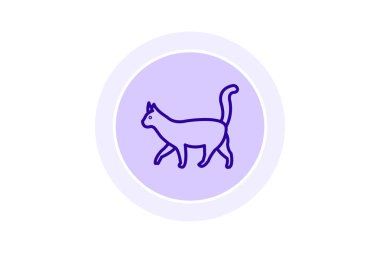 Kedi, vektör, piksel mükemmel, çizer dosyası