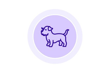 Norfolk Terrier, vektör, piksel mükemmel, illüstratör dosyası