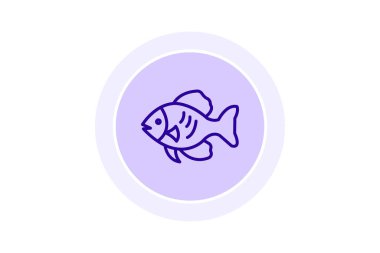 Discus Fish, vektör, piksel mükemmel, illüstratör dosyası