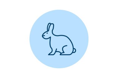 Tavşan, vektör, piksel mükemmel, illüstratör dosyası