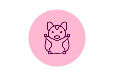 Şeker Planörü, vektör, piksel mükemmel, illüstratör dosyası